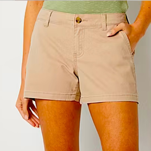NWT ANA twill shorts size 14 - Picture 1 of 12